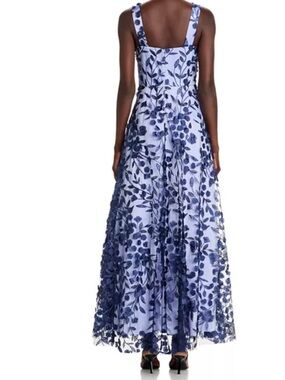 belted chiffon maxi dress eliza j ELIZA J Blush Floral Print Capelet Cape Belted Sash Tie Maxi Gown w/  Pockets 10